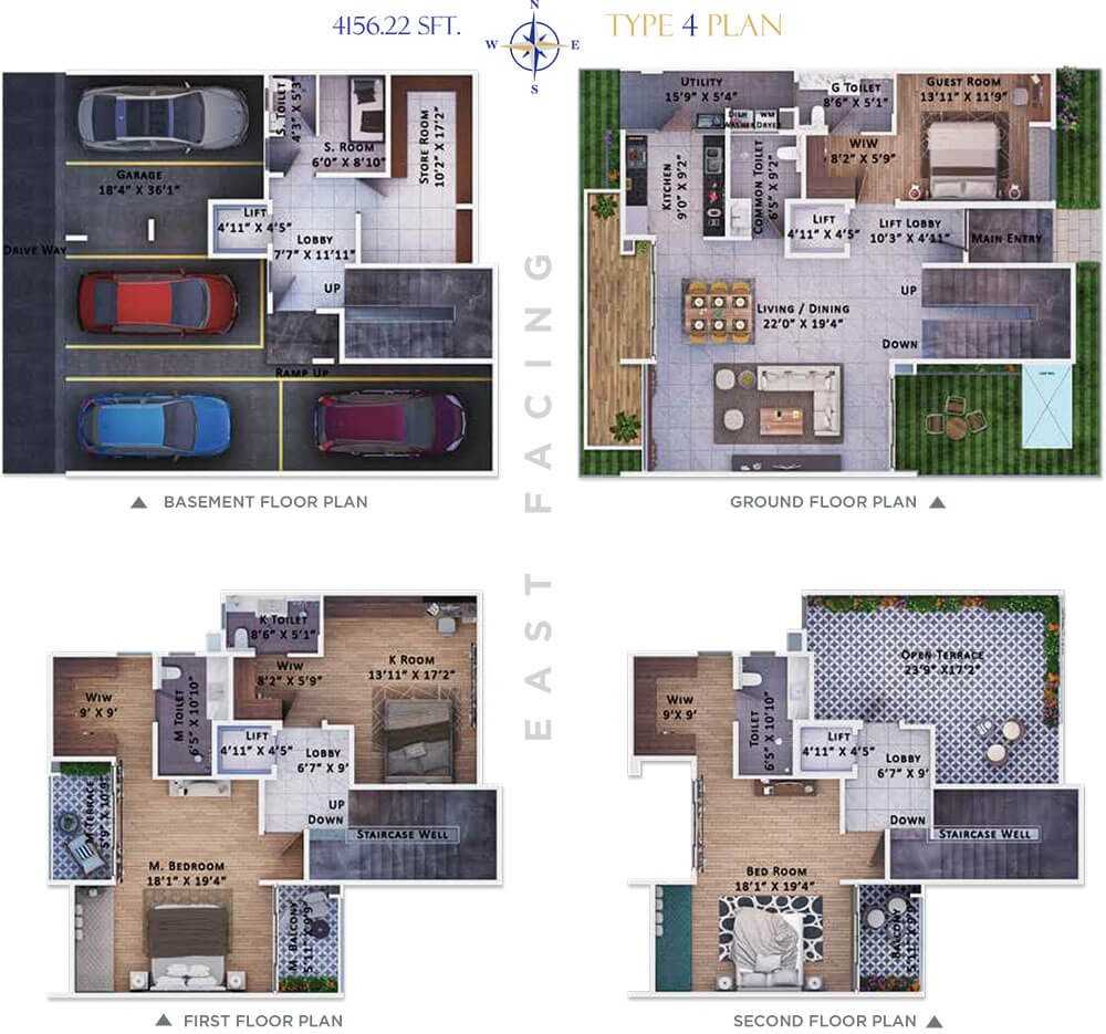 Sattva Springs floor plan