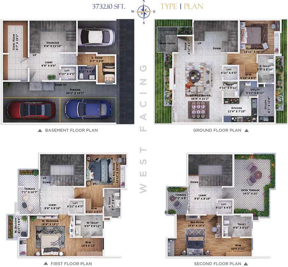 Sattva Springs floor plan 2